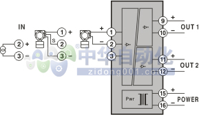 ！！！！YUTONG INSTRUMENTS+TC-PI系列变送器或直流信号输入隔离器+接线方式2